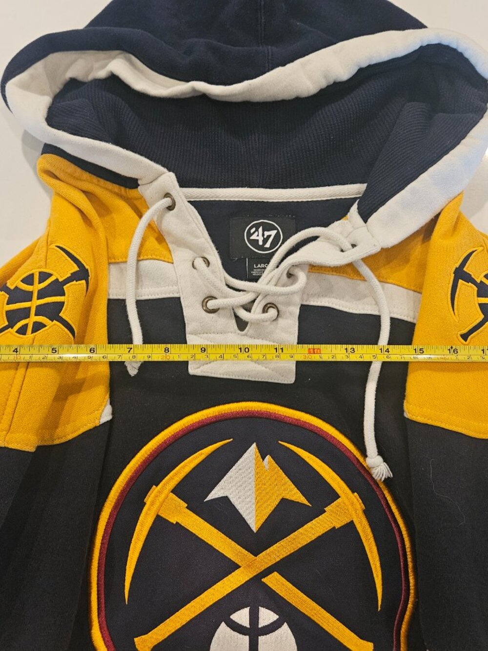 SUPERIOR '47 Denver Nuggets Lacer Hoodie - Picture 7 of 8